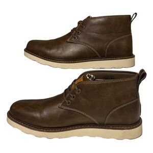 Buffalo David Bitton Brown Chukka Boots